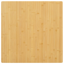 vidaXL bambusz asztallap 80 x 80 x 4 cm bútor