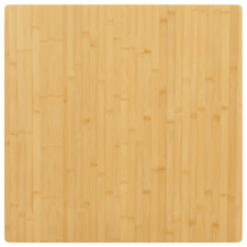 vidaXL bambusz asztallap 90 x 90 x 2,5 cm bútor