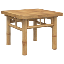 vidaXL bambusz dohányzóasztal 45 x 45 x 35 cm (366467) bútor