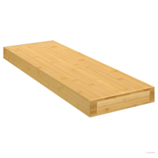 vidaXL Bambusz fali polc 60x20x4 cm bútor