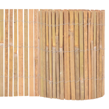 vidaXL bambusz kerítés 1000 x 30 cm kerti bútor