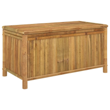 vidaXL bambusz kerti tárolóláda 110 x 52 x 55 cm (319876) kerti tárolás