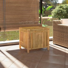 vidaXL bambusz kerti tárolóláda 60 x 52 x 55 cm kerti tárolás