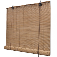 vidaXL Barna Bambusz Roló 140 x 160 cm redőny