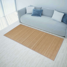 vidaXL barna bambusz szőnyeg 100 x 160 cm lakástextília