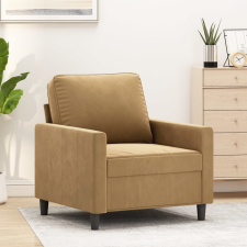 vidaXL barna bársony kanapéfotel 60 cm bútor