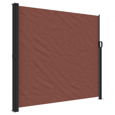 vidaXL barna behúzható oldalsó napellenző 180 x 600 cm (4004539) kerti bútor