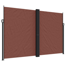 vidaXL barna behúzható oldalsó napellenző 220 x 600 cm (4004869) kerti bútor
