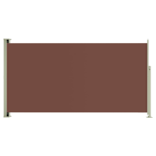 vidaXL barna behúzható oldalsó terasznapellenző 160 x 300 cm (317885) kerti bútor