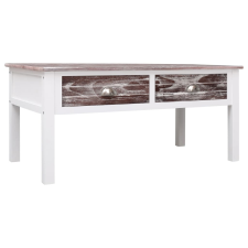 vidaXL barna fa dohányzóasztal 100 x 50 x 45 cm (284134) bútor