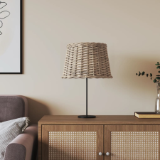 vidaXL barna fonott lámpaernyő Ø40 x 26 cm világítási kellék