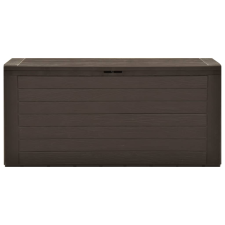 vidaXL barna kerti tárolóláda 116 x 44 x 55 cm (49443) kerti tárolás