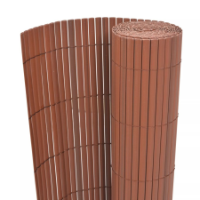 vidaXL barna kétoldalas kerti kerítés 150 x 300 cm kerti dekoráció