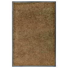 vidaXL barna kimosható lábtörlő 60 x 90 cm lakástextília