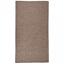 vidaXL Barna lapos szövésű kültéri szőnyeg 80 x 150 cm lakástextília