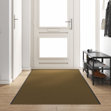 vidaXL Barna mosószőnyeg 120x350 cm lakástextília