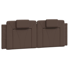 vidaXL barna műbőr fejtámla párna 120 cm (374783) ágy és ágykellék
