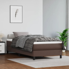 vidaXL Barna műbőr zsebrugós ágymatrac 90x200x20 cm ágy és ágykellék