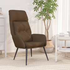 vidaXL barna művelúr pihenőfotel bútor