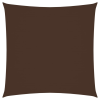 vidaXL Barna négyzet alakú oxford-szövet napvitorla 3,6 x 3,6 m