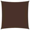 vidaXL barna négyzet alakú oxford-szövet napvitorla 4 x 4 m