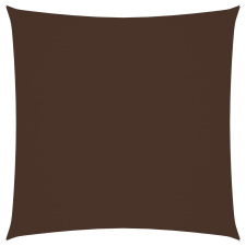 vidaXL barna négyzet alakú oxford-szövet napvitorla 4 x 4 m kerti bútor
