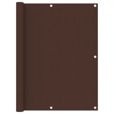 vidaXL Barna oxford-szövet erkélyparaván 120 x 300 cm kerti bútor