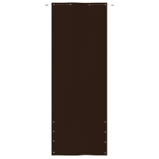 vidaXL barna oxford-szövet erkélyparaván 80 x 240 cm (148558) kerti bútor