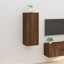 vidaXL barna tölgy színű fali TV-szekrény 40x34,5x100 cm bútor