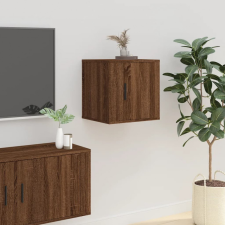 vidaXL barna tölgy színű fali TV-szekrény 40x34,5x40 cm bútor