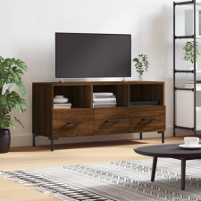 vidaXL barna tölgy színű műfa TV-szekrény 102 x 36 x 50 cm bútor