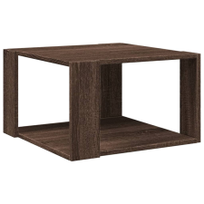 vidaXL barna tölgy színű szerelt fa dohányzóasztal 51,5x51,5x30 cm (848142) bútor