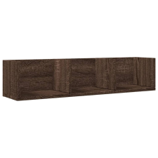vidaXL barna tölgy színű szerelt fa faliszekrény 75x18x16,5 cm (840441) bútor