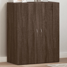 vidaXL barna tölgy színű szerelt fa irattartó szekrény 60x32x77,5 cm irattároló szekrény