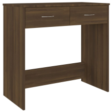 vidaXL barna tölgy színű szerelt fa íróasztal 80x40x75 cm (815476) bútor