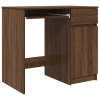 vidaXL barna tölgy színű szerelt fa íróasztal 86x49x76 cm (861829)