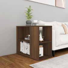 vidaXL barna tölgy színű szerelt fa kisszekrény 60 x 30 x 50 cm bútor