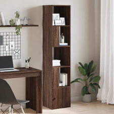 vidaXL barna tölgy színű szerelt fa könyvespolc 40 x 36 x 189 cm bútor