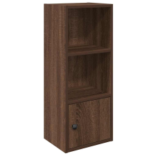 vidaXL barna tölgy színű szerelt fa könyvszekrény 31x24x77 cm (860334) bútor