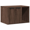 vidaXL barna tölgy színű szerelt fa macskaalomdoboz 60 x 40 x 40 cm (857730)