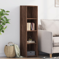 vidaXL barna tölgy színű szerelt fa magasszekrény 30 x 41 x 124 cm bútor