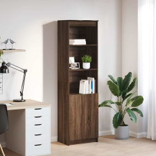 vidaXL barna tölgy színű szerelt fa magasszekrény 50x35x180 cm bútor