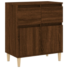 vidaXL barna tölgy színű szerelt fa tálalószekrény 60 x 35 x 70 cm (819683) bútor