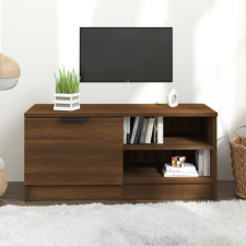 vidaXL barna tölgy színű szerelt fa TV-szekrény 80 x 35 x 36,5 cm bútor