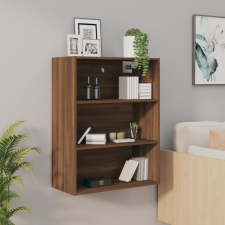 vidaXL barna tölgyszínű függő faliszekrény 69,5 x 32,5 x 90 cm bútor