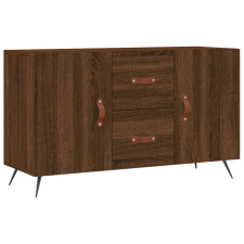 vidaXL barna tölgyszínű műfa tálalószekrény 100 x 36 x 60 cm (828147) bútor