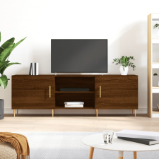 vidaXL barna tölgyszínű műfa TV-szekrény 150x30x50 cm bútor
