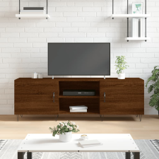 vidaXL barna tölgyszínű műfa TV-szekrény 150x30x50 cm bútor
