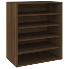 vidaXL barna tölgyszínű szerelt fa cipősszekrény 60 x 35 x 70 cm (816016) bútor