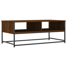 vidaXL barna tölgyszínű szerelt fa dohányzóasztal 100 x 51 x 40 cm (835353) bútor